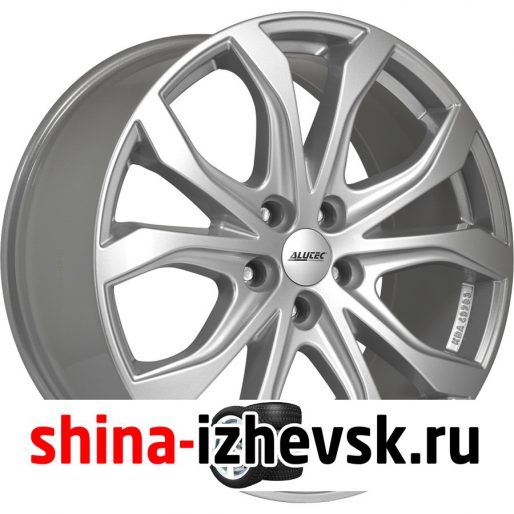 Колесный диск Alutec W10X 8xR18 5×130 ET53 DIA71.5 серебристый в Ижевске